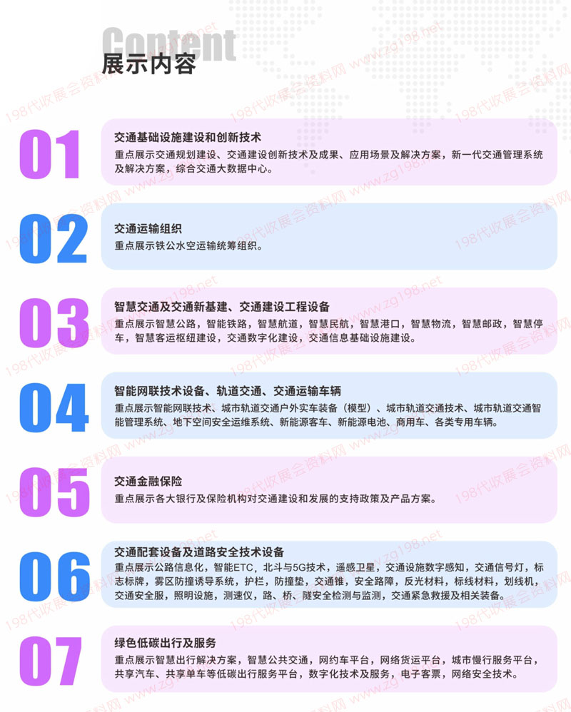 展示內容